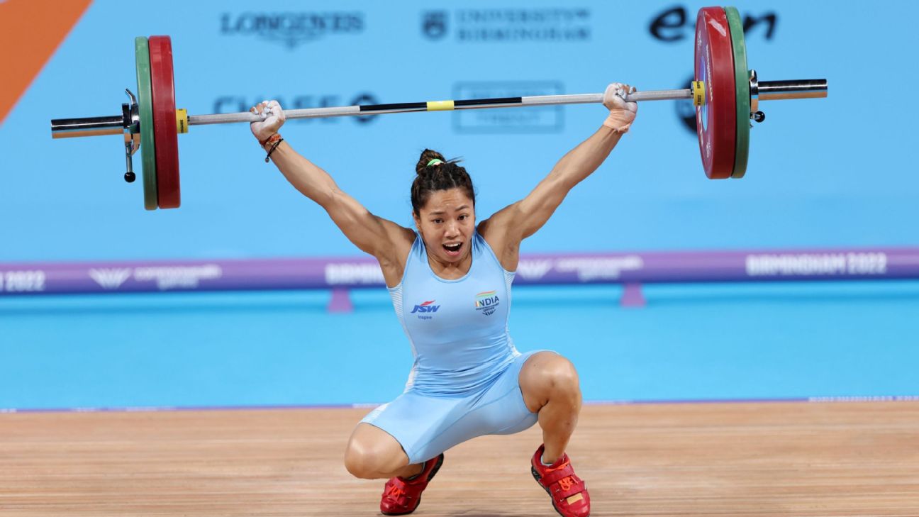 Mirabai Chanu finishes fifth in 2023 Asian Weightlifting Championships