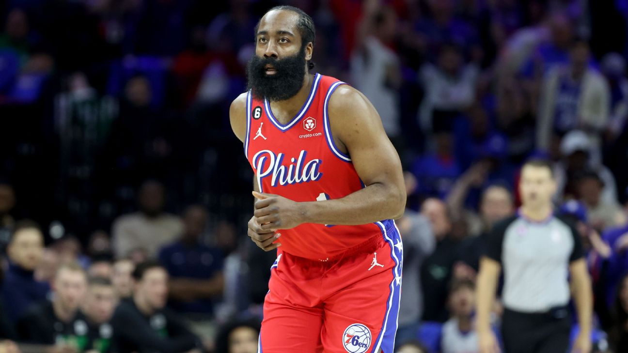 Philadelphia 76ers' James Harden brings new era of energy in home debut -  6abc Philadelphia