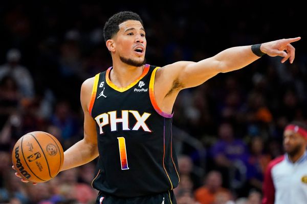 Suns' Booker (ankle) out third straight game
