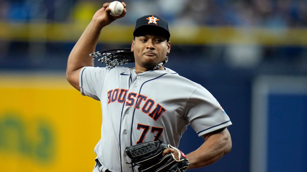 Jose Urquidy - Lanzador Abridor de Houston Astros - ESPN DEPORTES