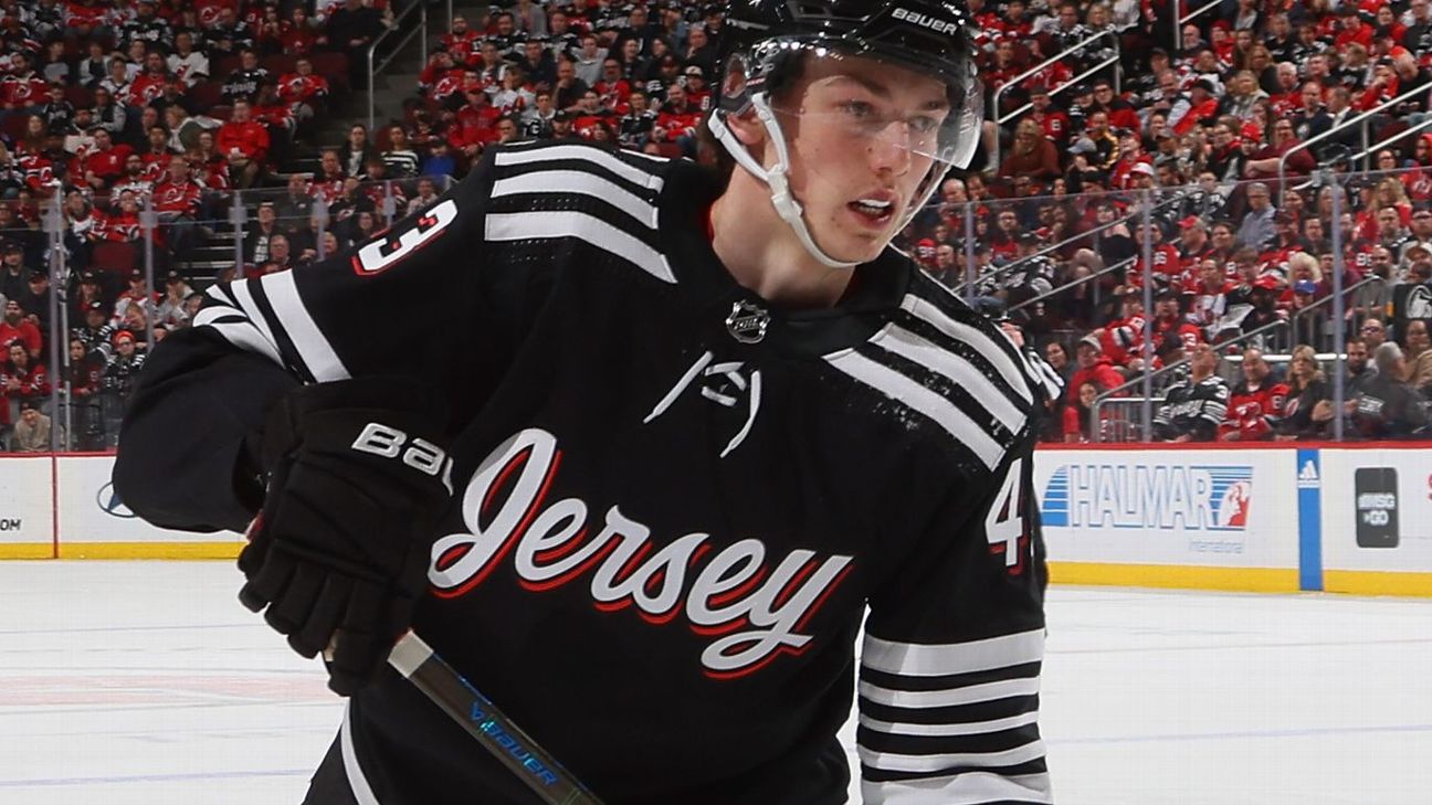 Devils D Luke Hughes, 19, to make playoff debut vs. Hurricanes ABC11