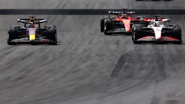 Max Verstappen wins in Miami to cut gap on Charles Leclerc - as