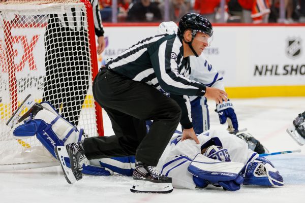 Leafs' goalie Samsonov ruled out due to injury