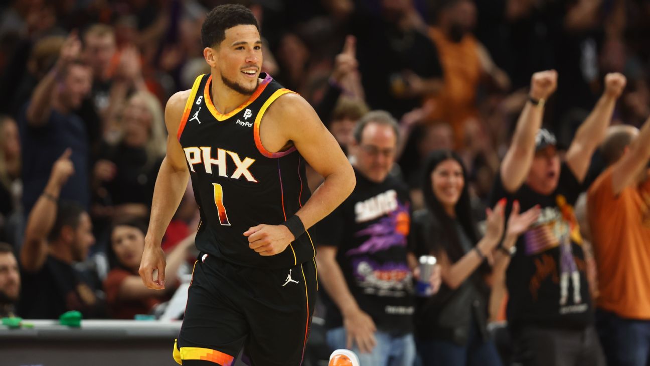 Devin Booker might be having the greatest offensive postseason in NBA  history 