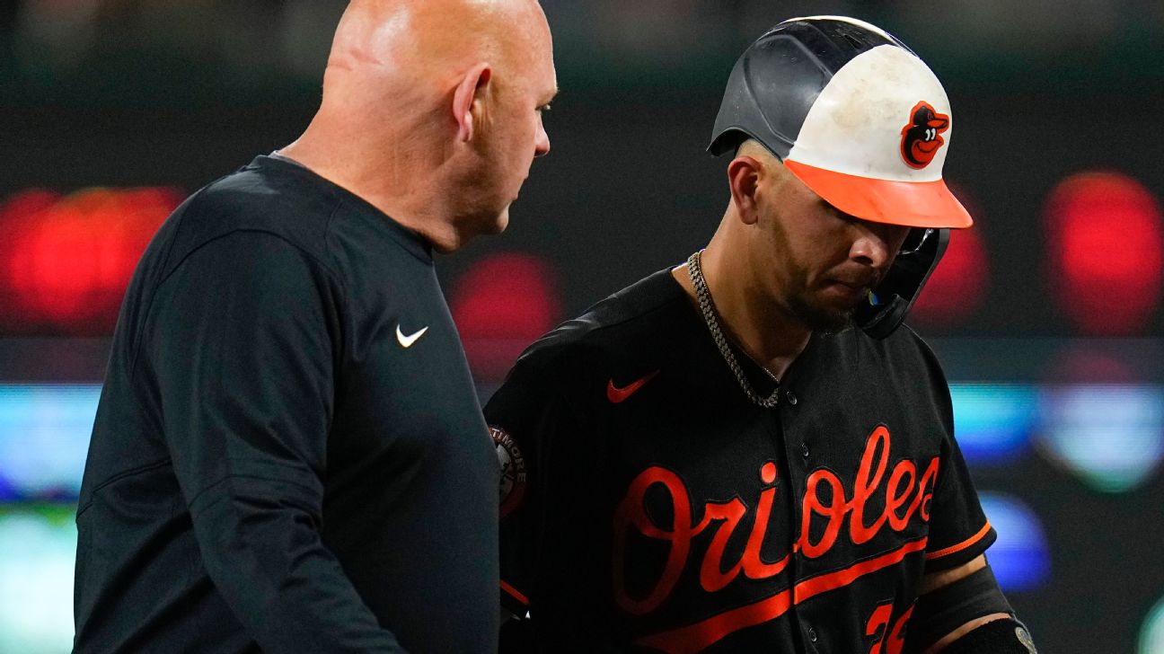 Orioles make a number of roster moves, INF Urias to 10-day injured list  (hamstring)