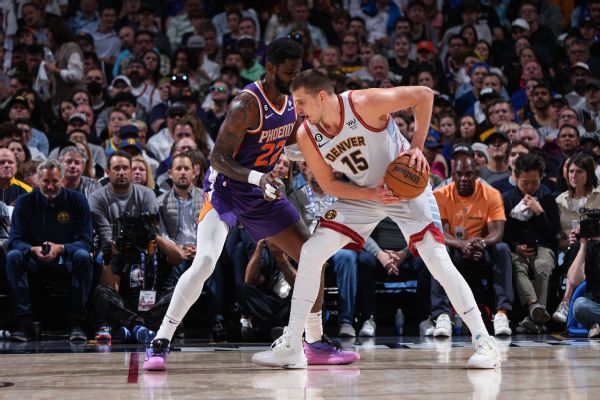 Jokic passes Wilt, has Nuggets on verge of WCF