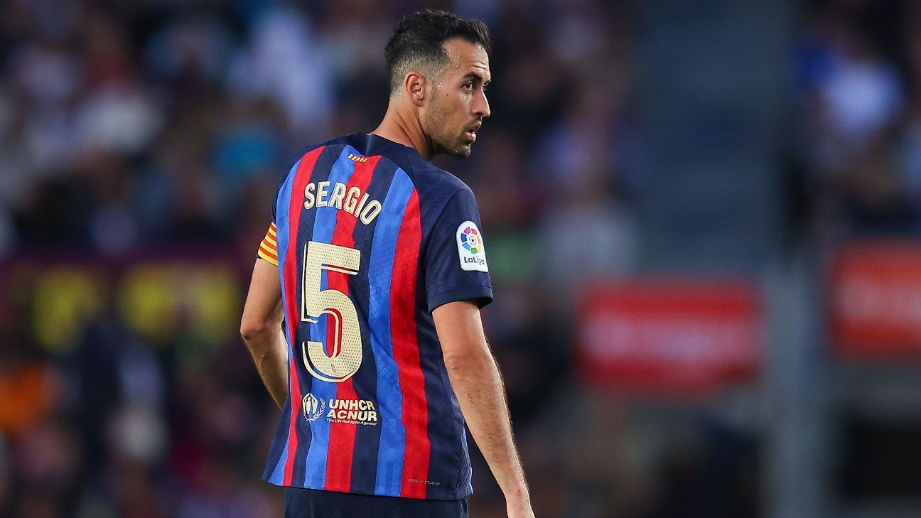 Busquets to leave Barca, ending 18-year tenure