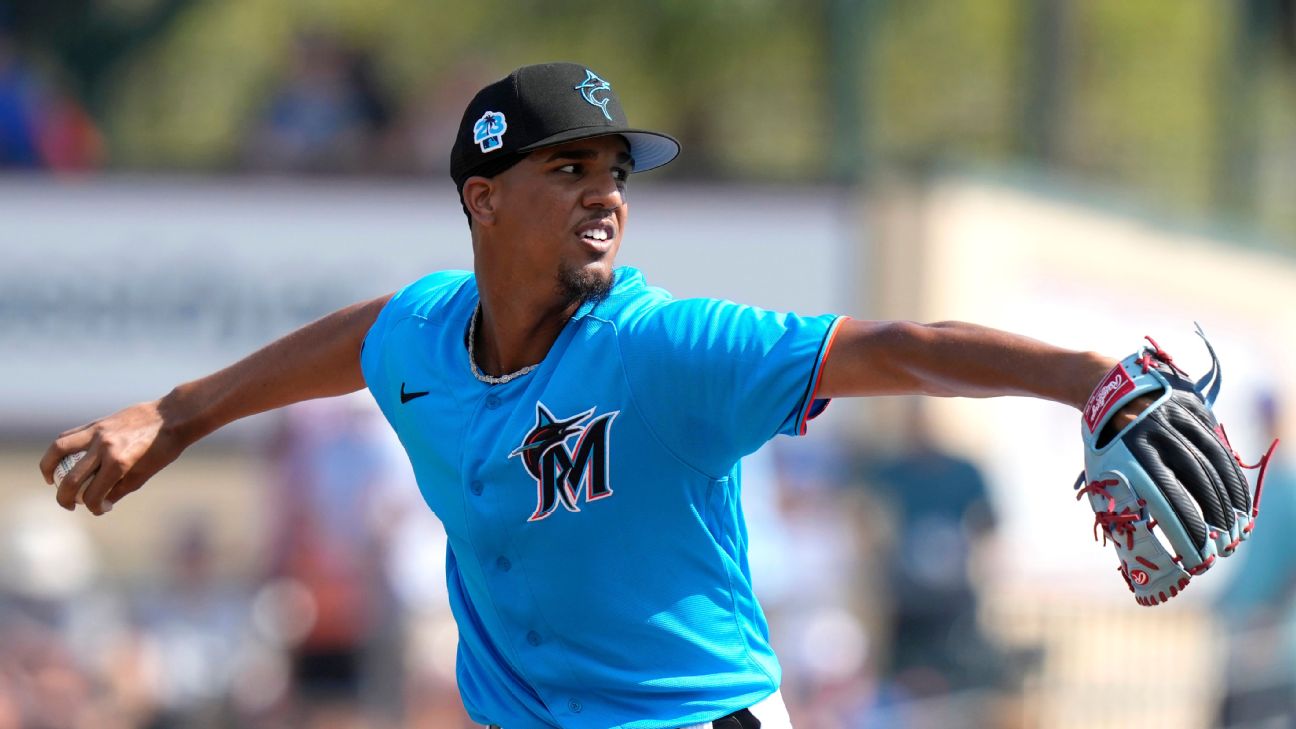 Marlins to promote top pitching prospect Eury Perez for MLB debut