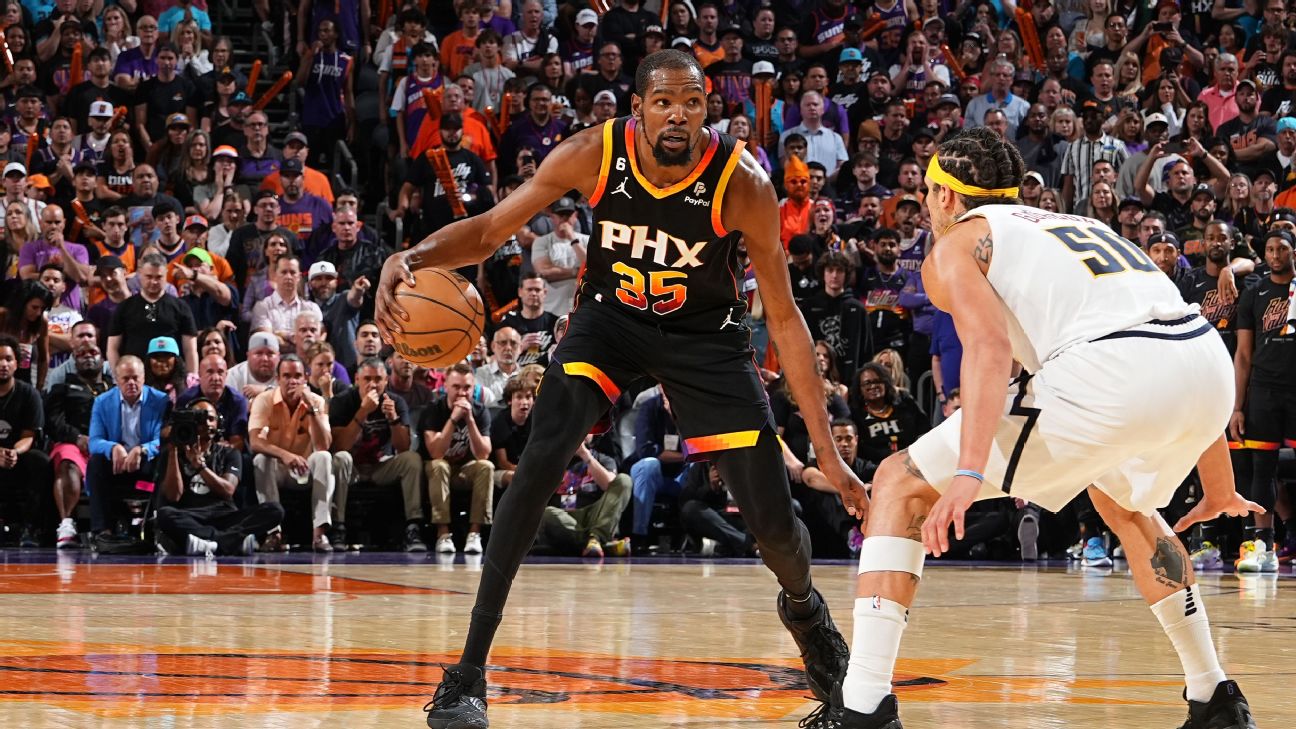 Kevin Durant NBA Playoffs Player Props: Suns vs. Nuggets