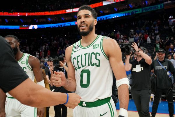 ‘Special’ Tatum breaks slump, keeps Celtics alive