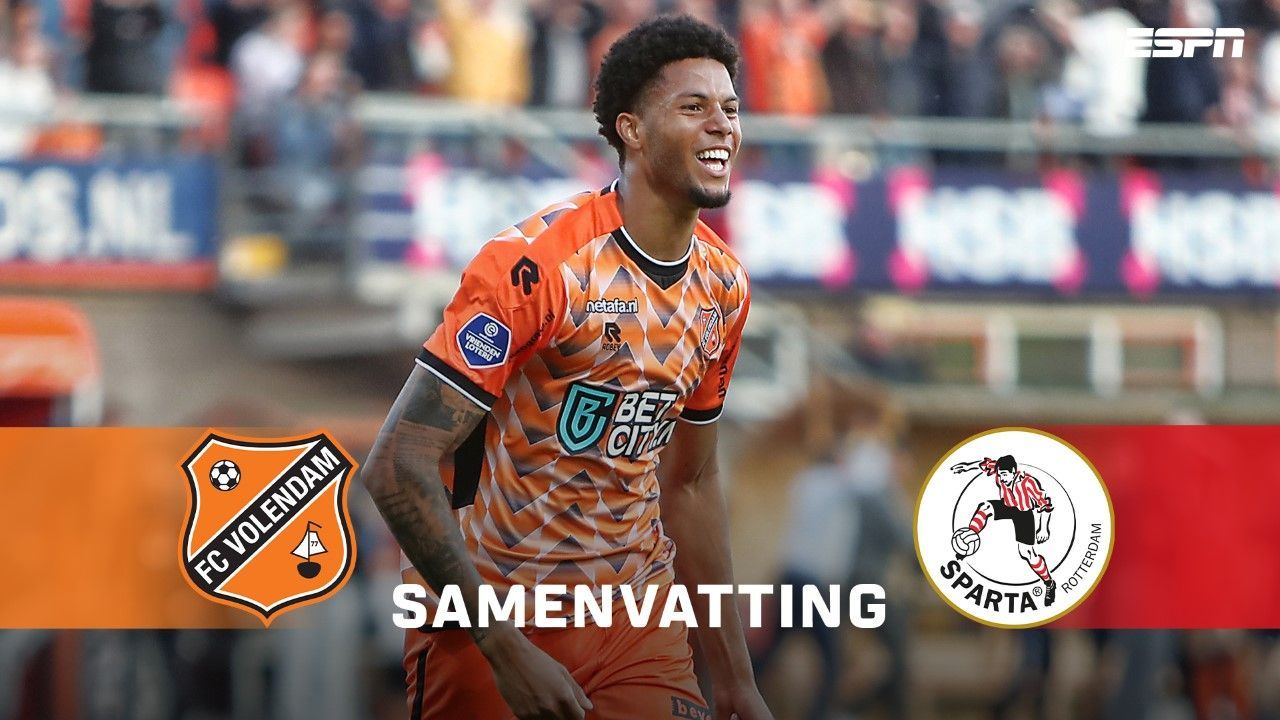 Samenvatting FC Volendam - Sparta Rotterdam Gemist? Kijk Het Hier.