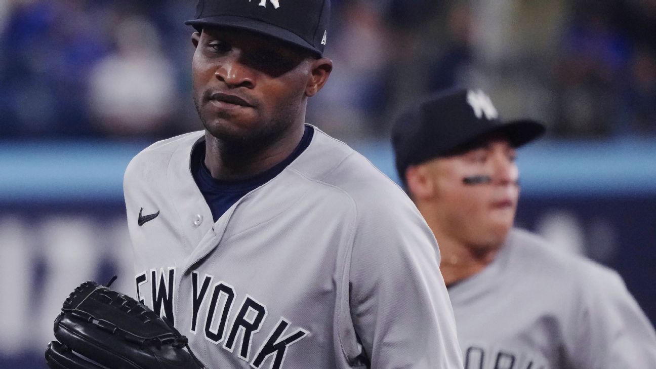 Yankees P Domingo Germán says he'll probably use less rosin - ESPN