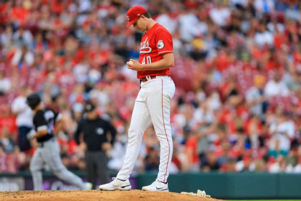 Reds lefty Lodolo (groin) placed on 15-day IL