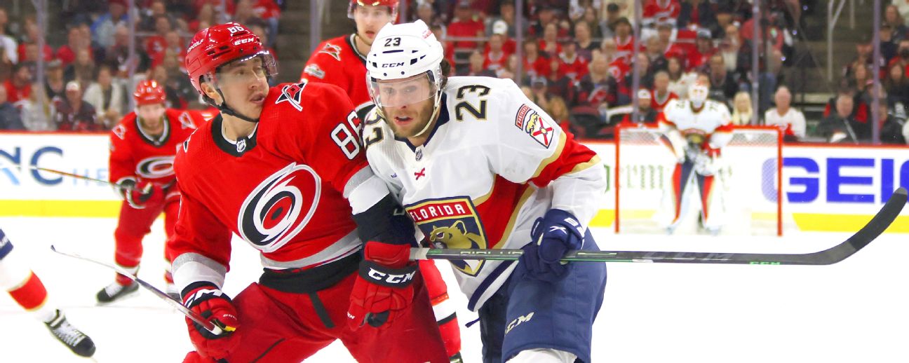 Follow live: Panthers, Canes resume series in Raleigh after historic Game 1