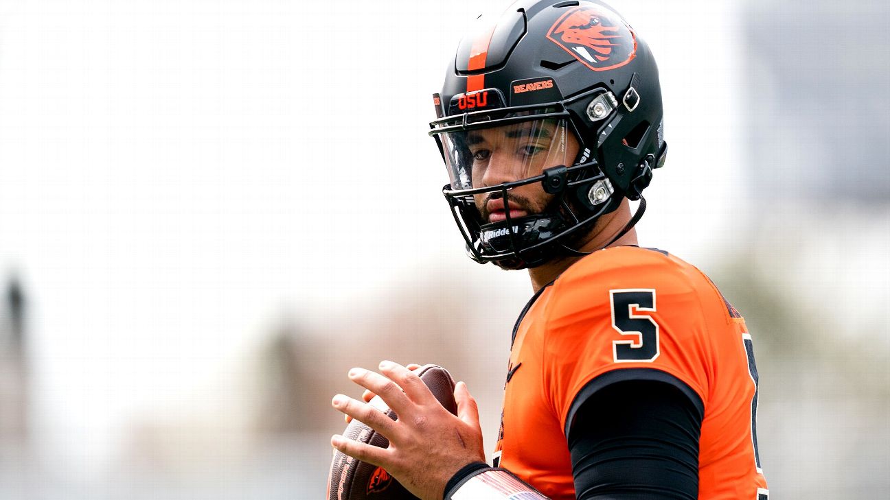 Sources: Beavers QB Uiagalelei to enter portal