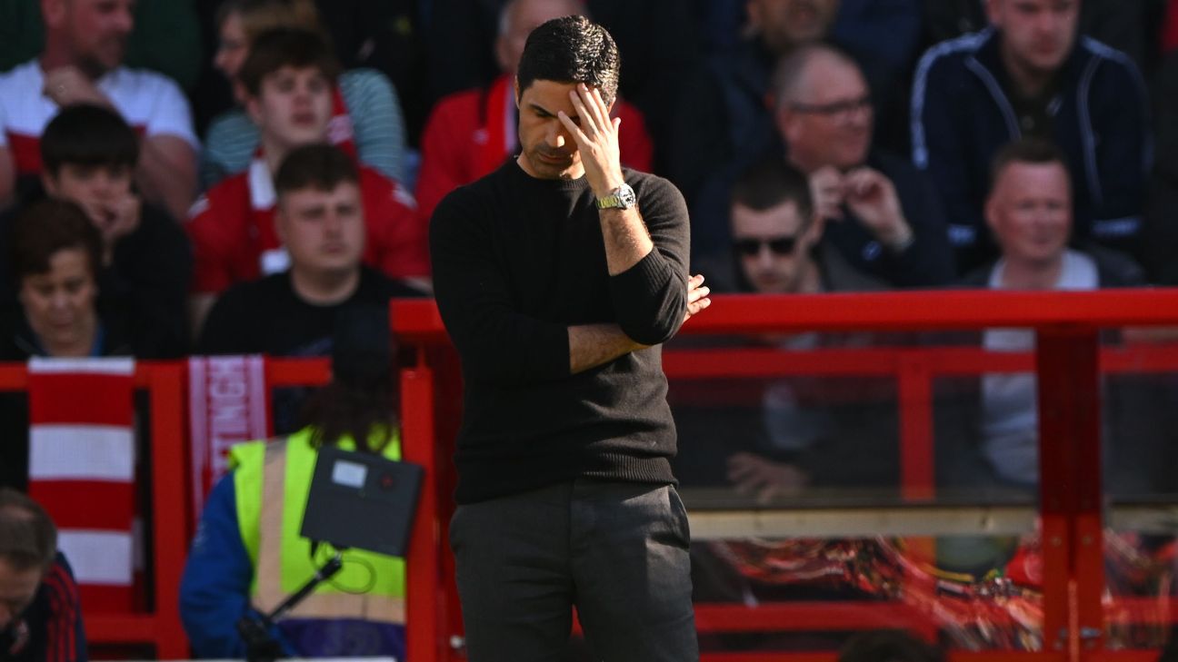 Arteta: Arsenal must heal from 'very painful' title failure - ESPN