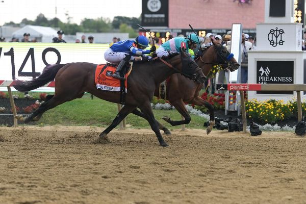 National Treasure gives Baffert 8th Preakness win