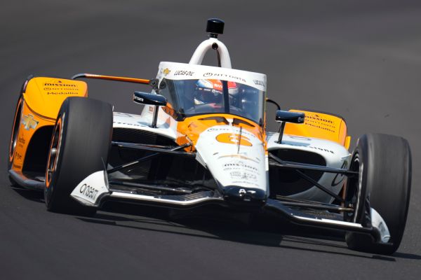 Rosenqvist earns pole in final race with McLaren