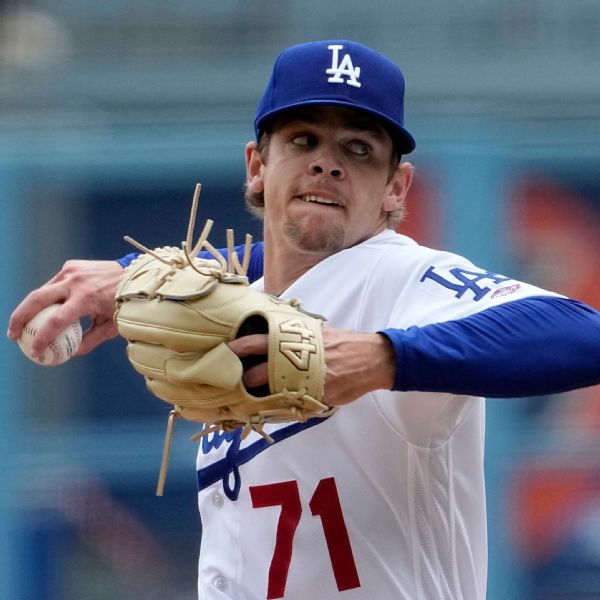 Dodgers tab top prospects to aid ailing rotation