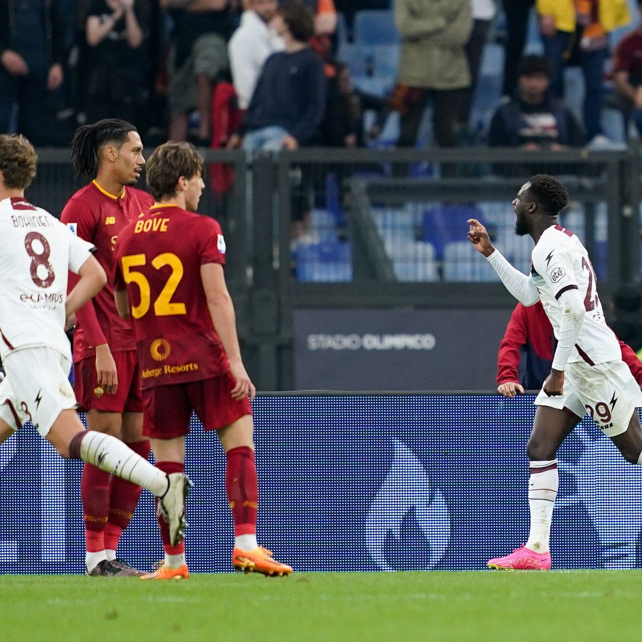 Torino 1-1 Roma: results, summary and goals