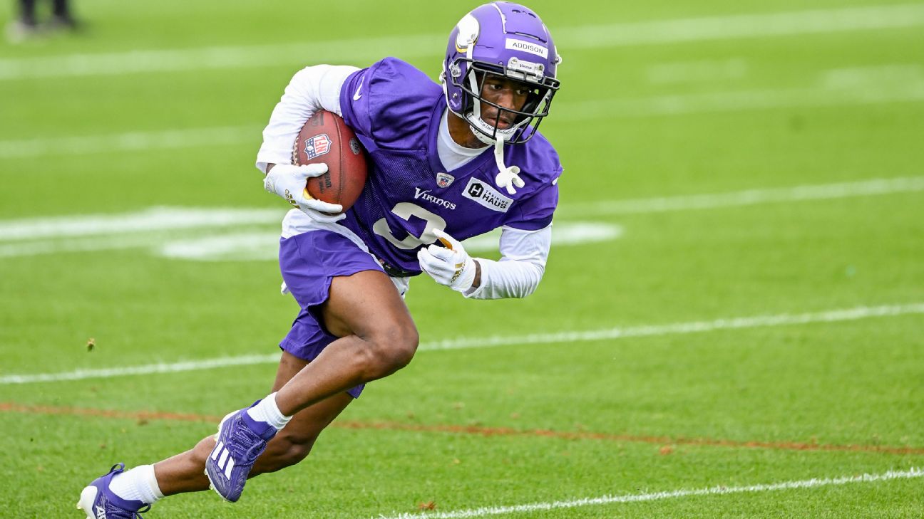 Vikings rookie Jordan Addison cited for going 140 in 55 mph zone