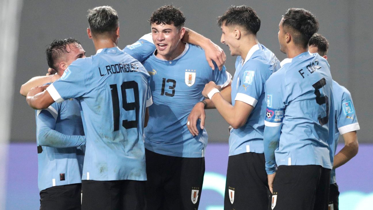 Mundial Sub 20: Uruguay debutó con una goleada