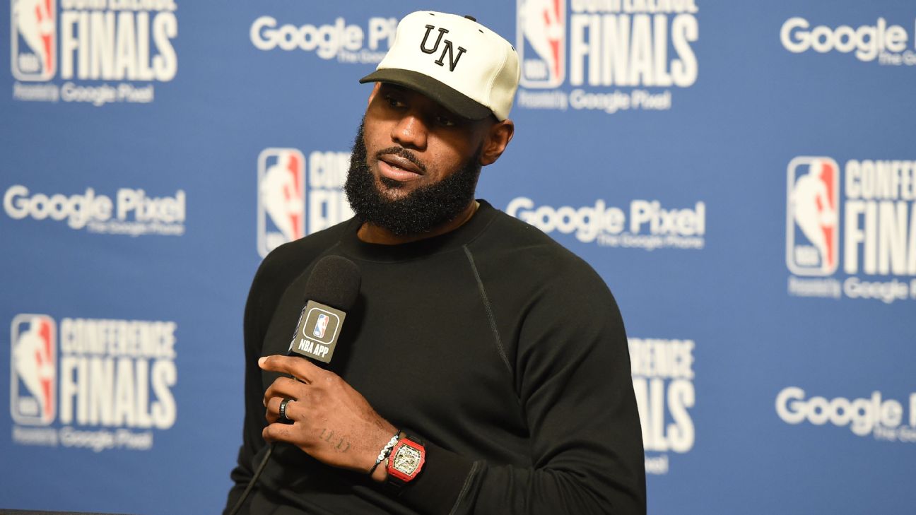 LeBron James Finals MVP Speech