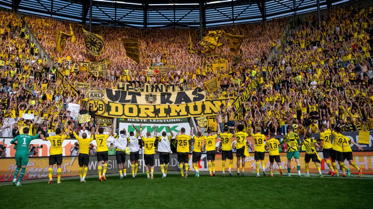 The Dortmund-Bayern title race in the Bundesliga unmatched in Europe