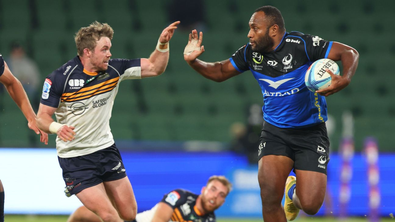 Play-by-play: Chiefs v Force - Super Rugby round 9