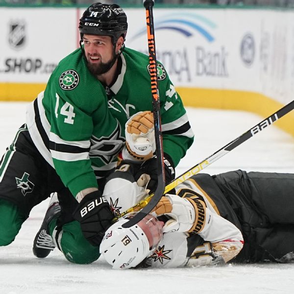 Stars’ Benn ejected in first period of shutout loss