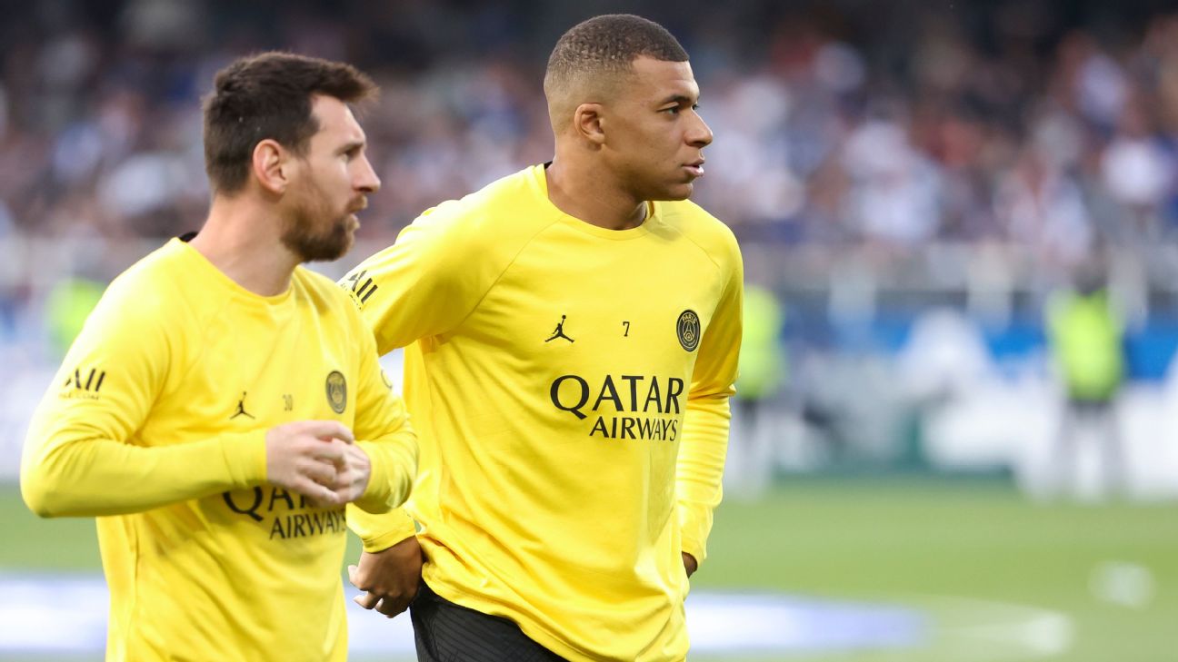 Mbappe hits out at France over Messi treatment