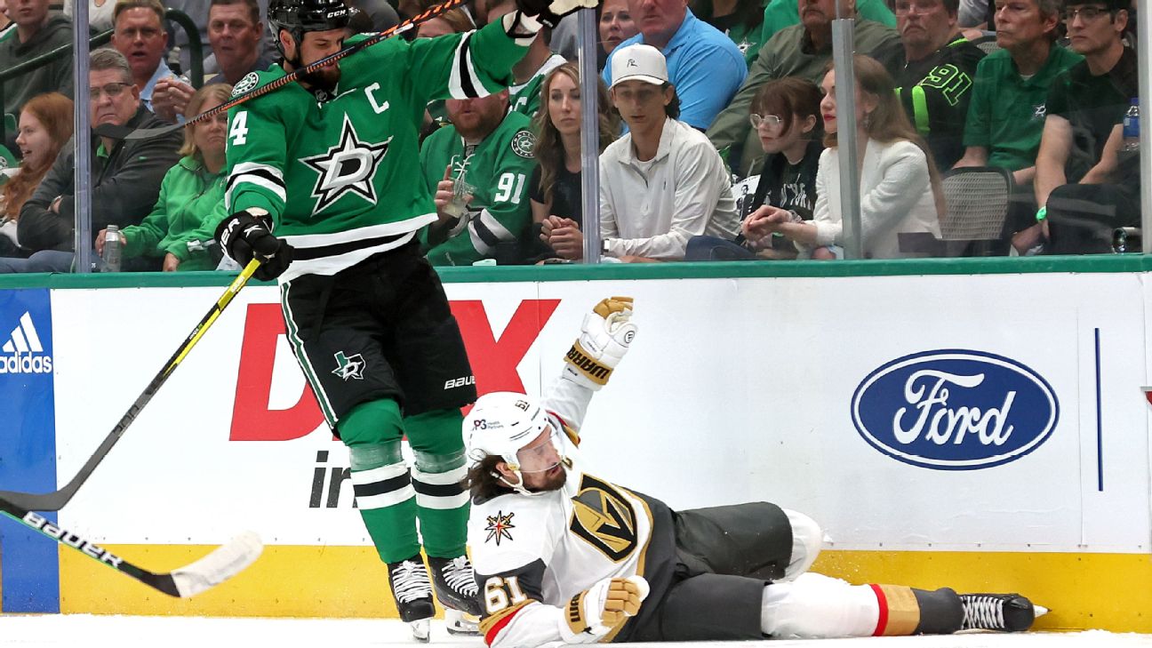 What they're saying about Jamie Benn's cross-check, Stars' debacle vs.  Vegas in Game 3