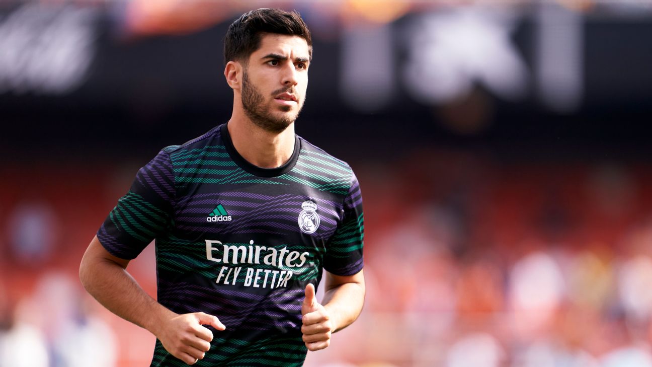 Sources: Madrid's Asensio in talks to join PSG