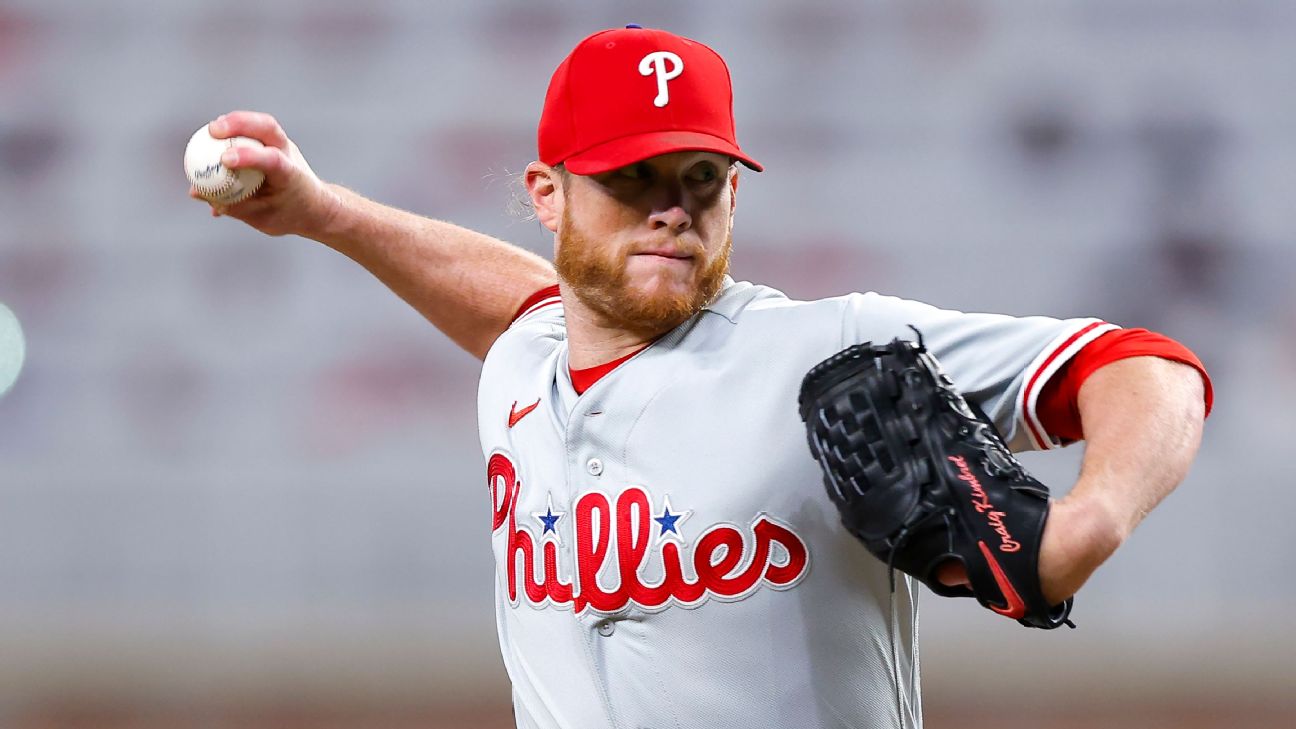 Phillies' Craig Kimbrel becomes 8th pitcher to reach 400 saves