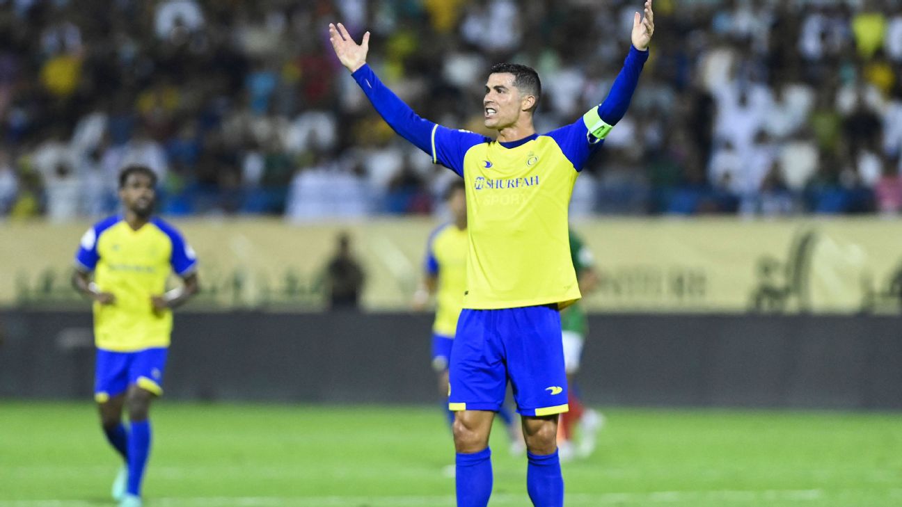Ronaldo's Al Nassr hit with FIFA registration ban