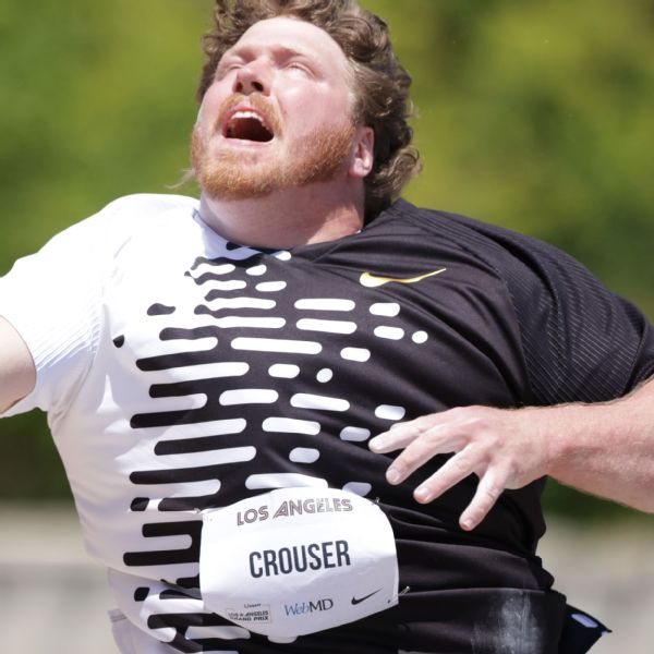 Olympic champ Crouser sets shot put world record