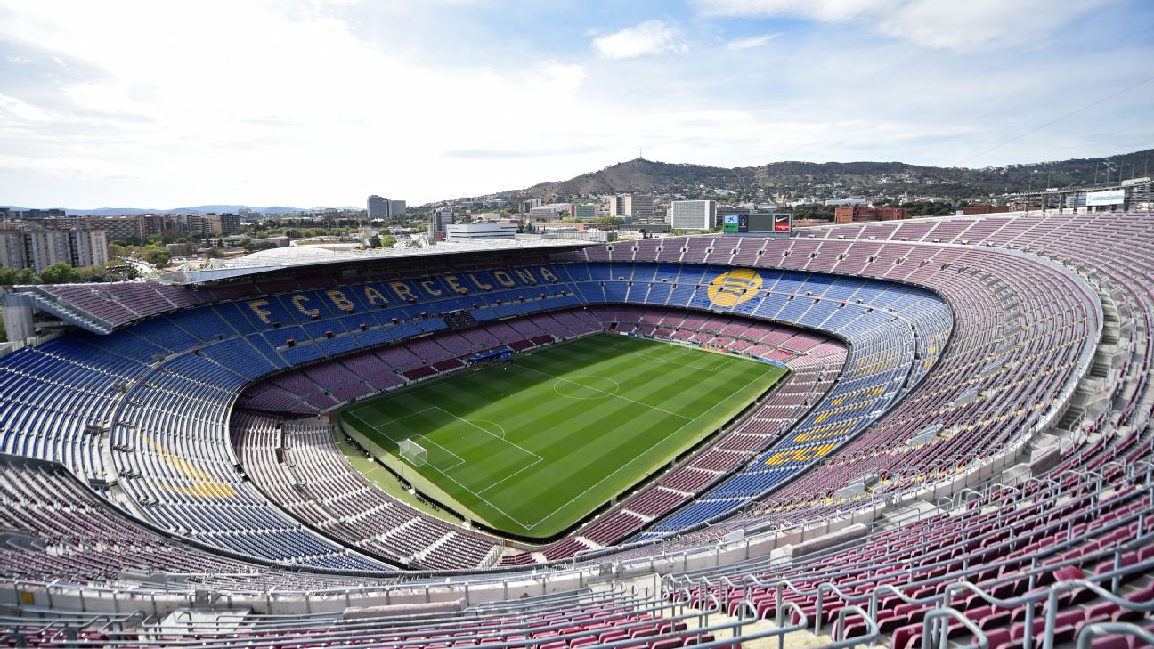 Barcelona expects full capacity at Camp Nou for 'El Clasico