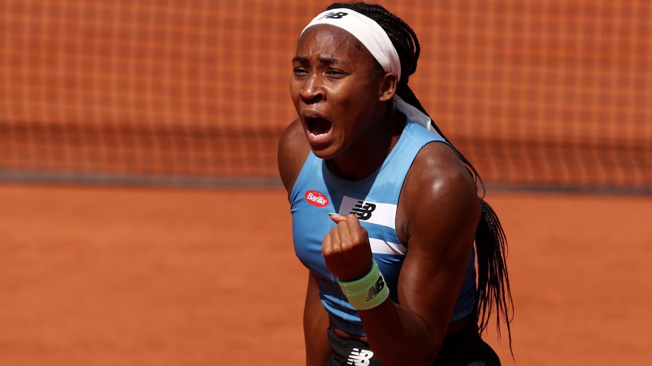 Gauff shakes off slow start to reach 2nd round