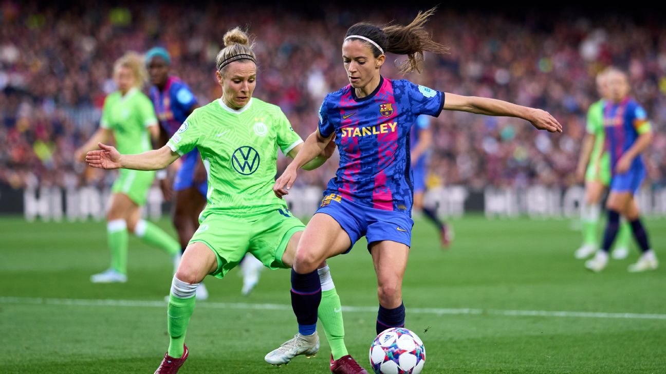 Barcelona and Wolfsburg meet in Women's Champions League final