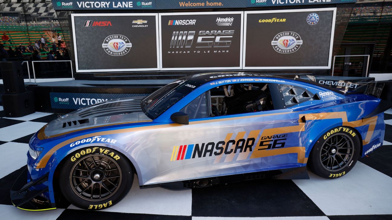 NASCAR Garage 56 brings big names, cool race cars to Le Mans