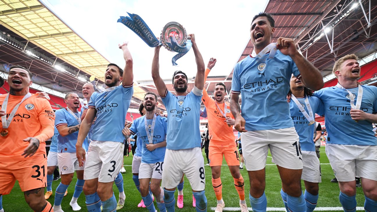 Man City's FA Cup win makes treble triumph look inevitable - ESPN