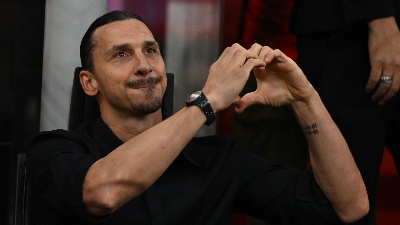 Ibrahimovic retires from game after AC Milan win