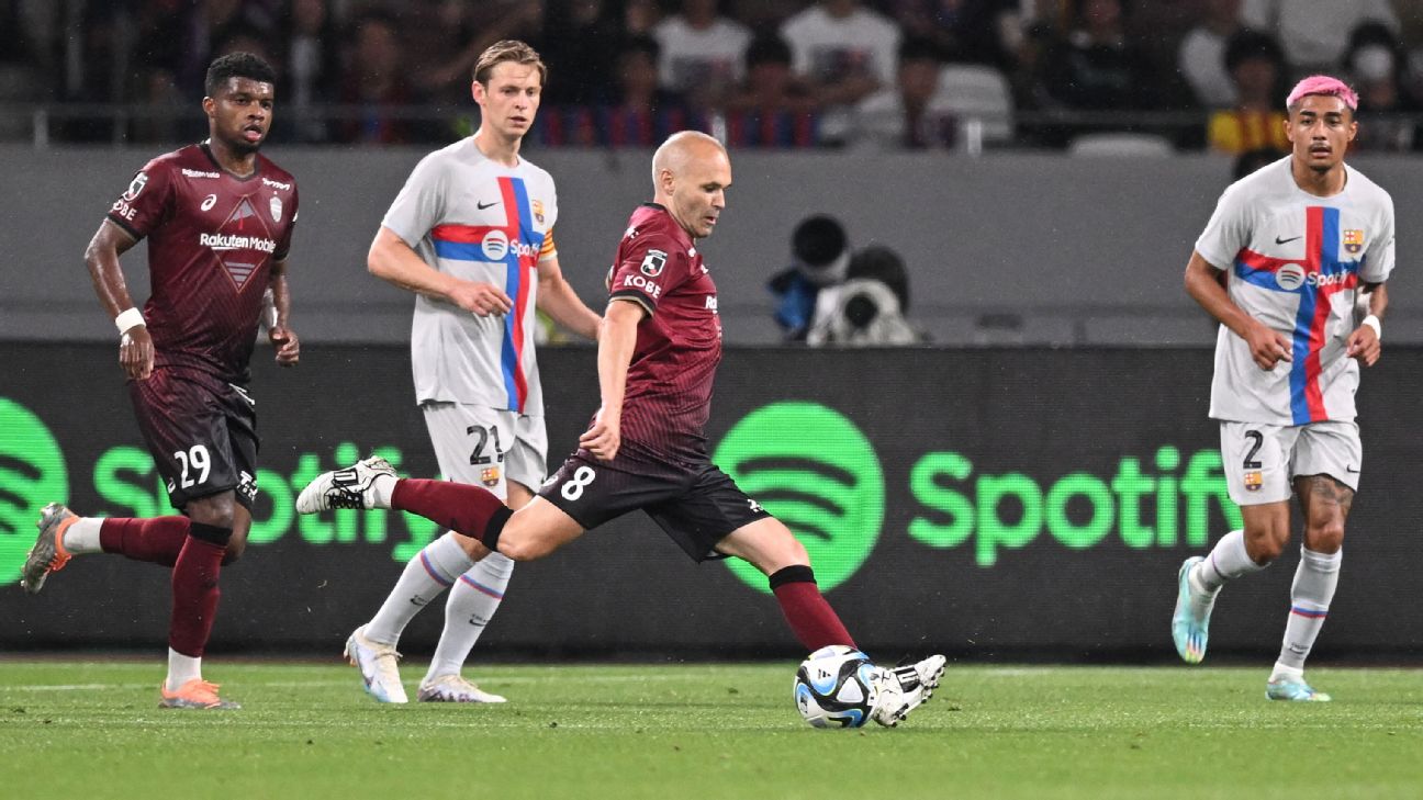 Andres Iniesta' final Vissel Kobe appearance expected to be
