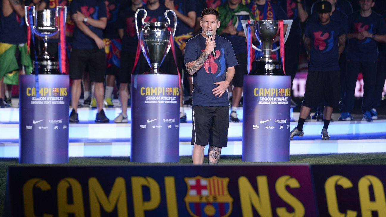 Ranking every team to win the treble: Are Barca, Bayern or Man United No. 1?