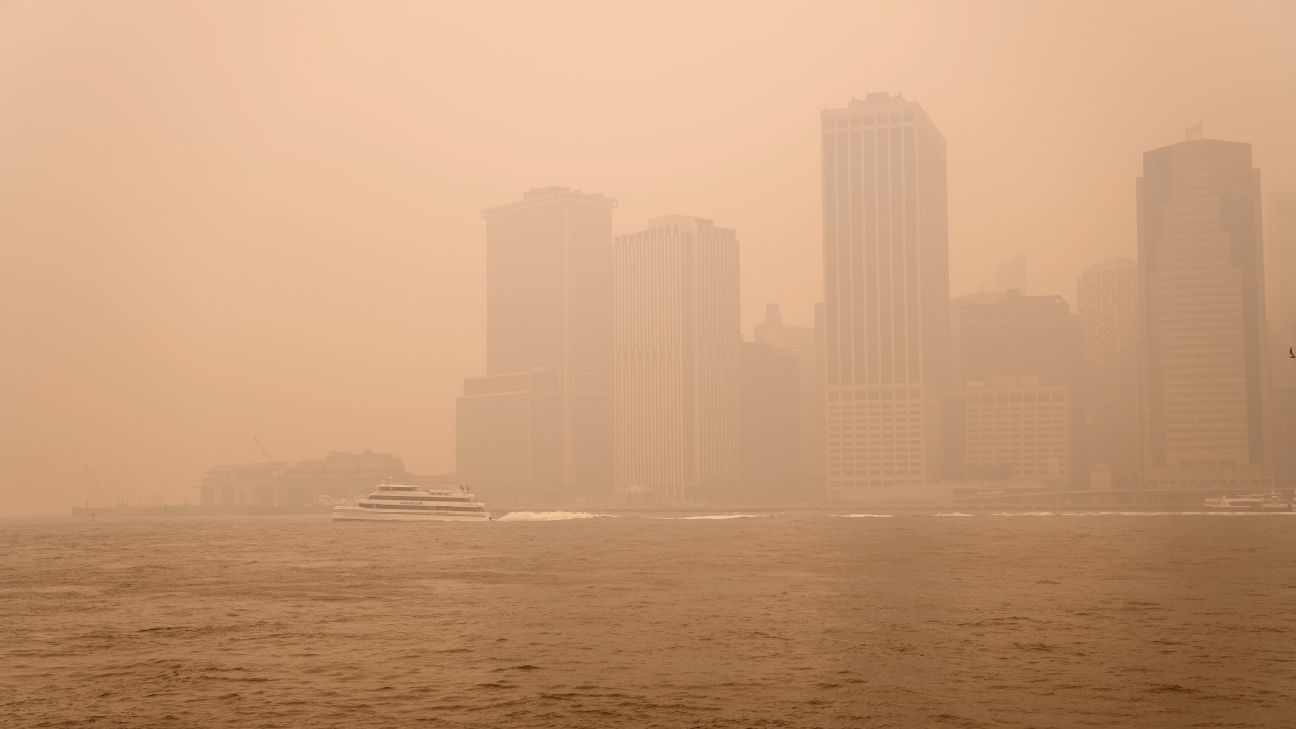 MLB, WNBA postpone games due to smoke from Canadian wildfires 6abc