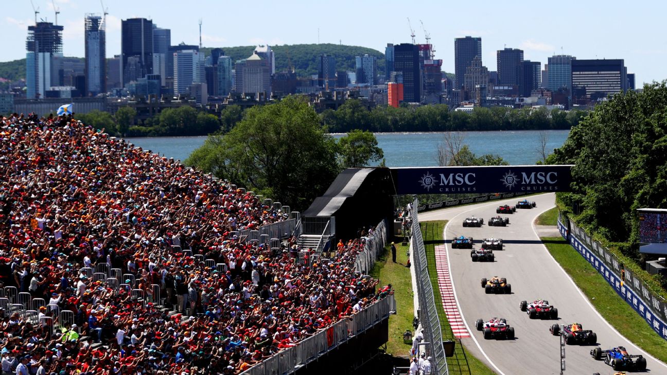 F1 says Canadian Grand Prix is not at risk from ongoing wildfires affecting areas in North America.