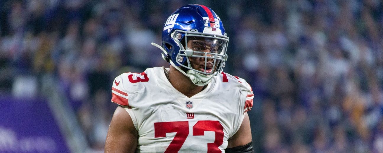 New York Giants' Andrew Thomas named to ESPN's Top 25 Under 25 list