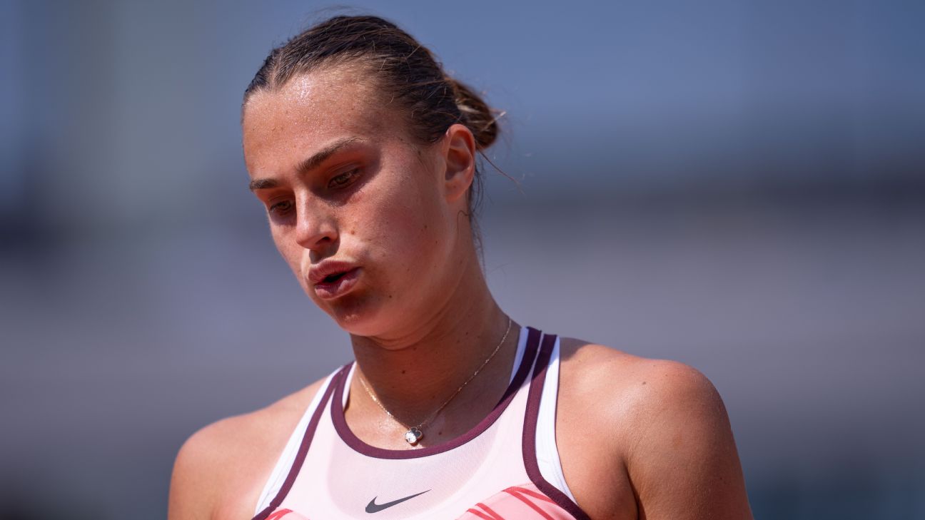 The complicated story of Sabalenka at the French Open