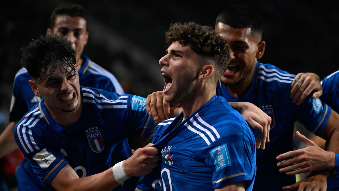 Italy win to set up U20 WC final with Uruguay