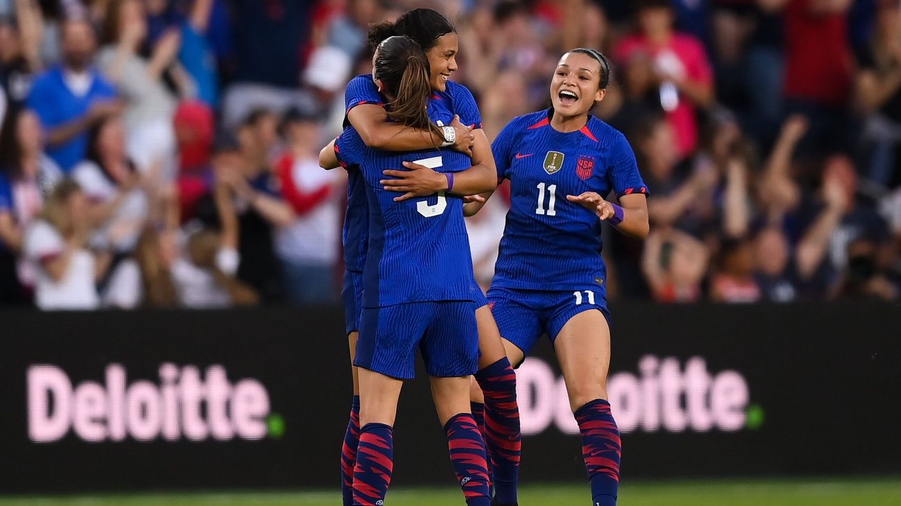 USWNT hold top spot in pre-WC FIFA rankings
